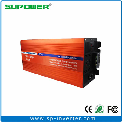 5000W UPS Pure Sine Wave Power Inverter with battery charger