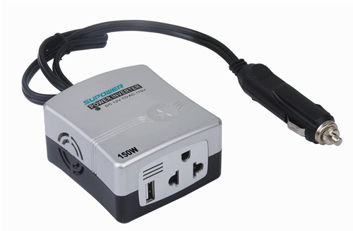 150W Car Power Inverter with USB