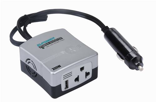 200W Car Power Inverter with USB