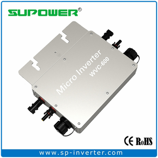 600W Waterproof IP65 Solar Micro Grid Tie Power Inverter