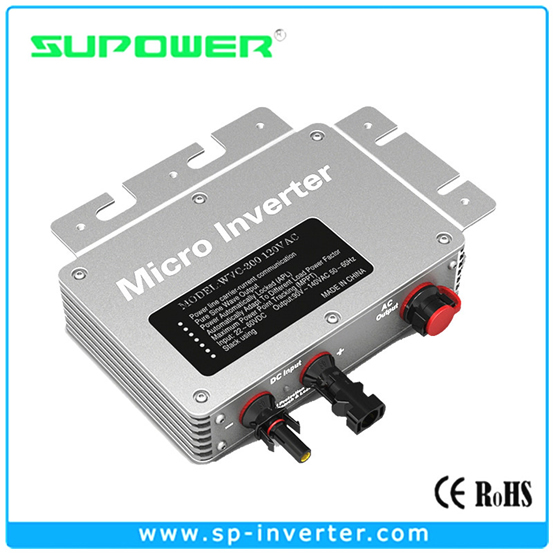 260W Waterproof IP65 Solar Micro Grid Tie Power Inverter