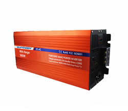 5000W UPS Pure Sine Wave Power Inverter with battery charger