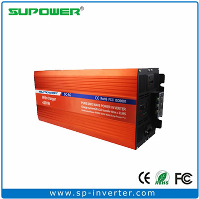 4000W UPS Pure Sine Wave Power Inverter with battery charger