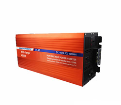 4000W UPS Pure Sine Wave Power Inverter with battery charger