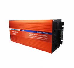 3000W UPS Pure Sine Wave Power Inverter with battery charger