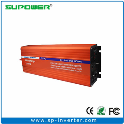 2500W UPS Pure Sine Wave Power Inverter with battery charger