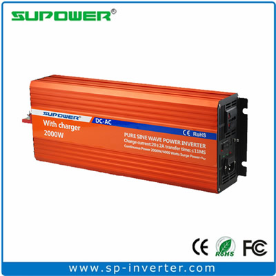 2000W UPS Pure Sine Wave Power Inverter with battery charger