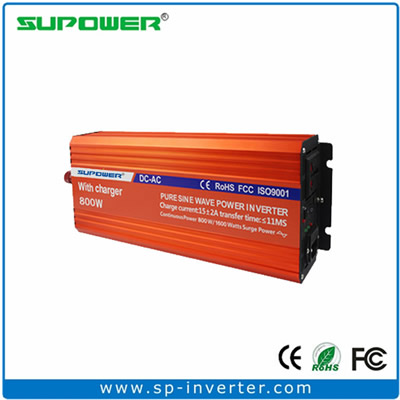 800W UPS Pure Sine Wave Power Inverter with battery charger