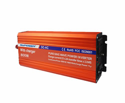 800W UPS Pure Sine Wave Power Inverter with battery charger