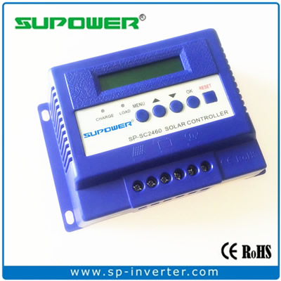 SP-SC2460 series 3 stages Solar Charge Controller with LCD Display